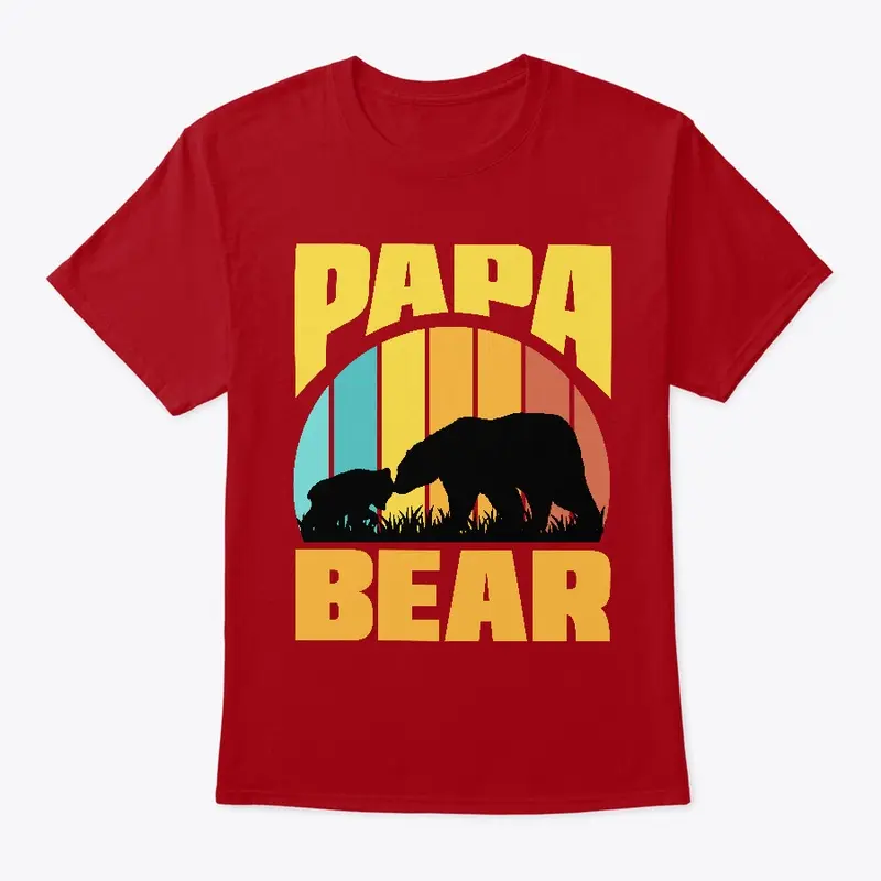 Papa Bear Fathers day special T shirts