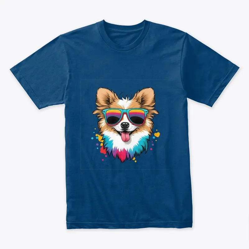 stylish Dog Graphics T shirt 