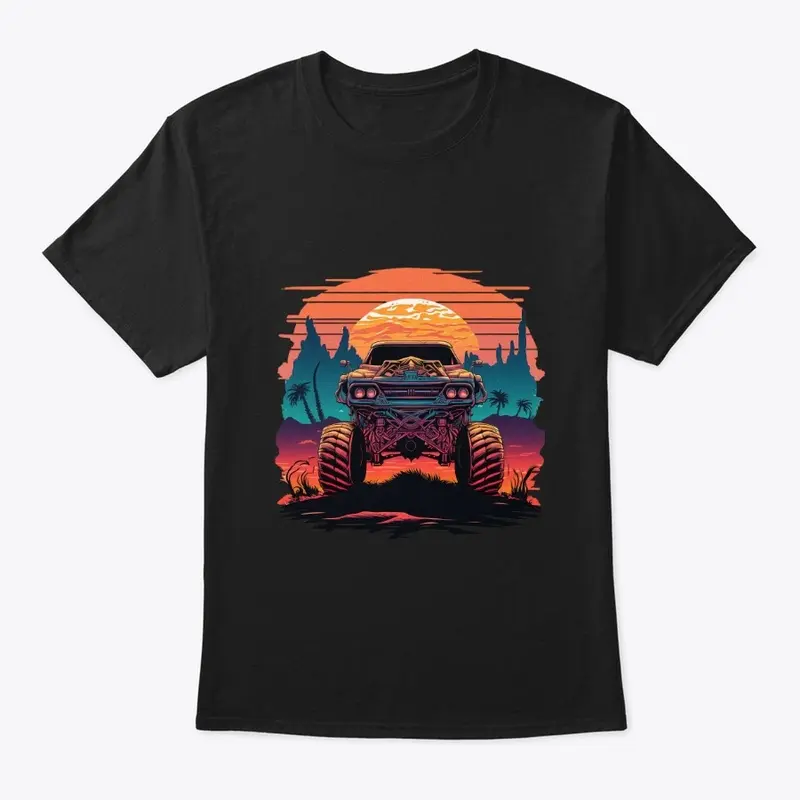 Truck T shirt design 